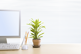 ゆったりしたパソコンレッスンスペース